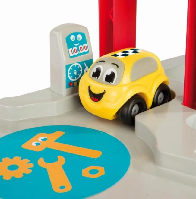 Smoby Vroom Planet megasprong autobaan voor kinderen