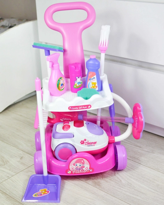 Schoonmaakset met stofzuiger Woopie