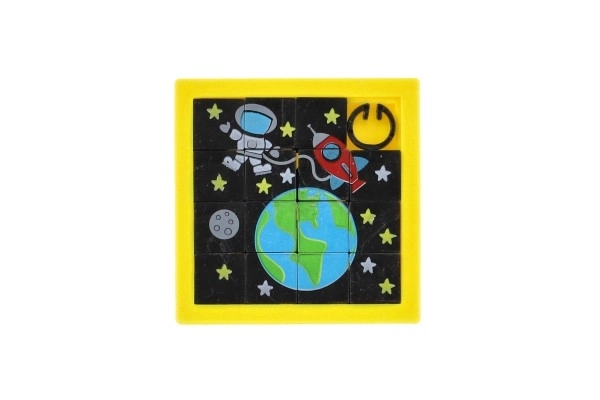 Ruimteschuifpuzzel voor kinderen
