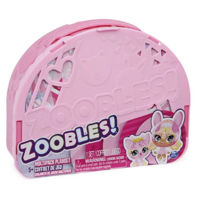 Figuren Zoobles Ballerina en Dieren Multipack