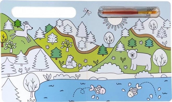 Schilderen met water: Natuur