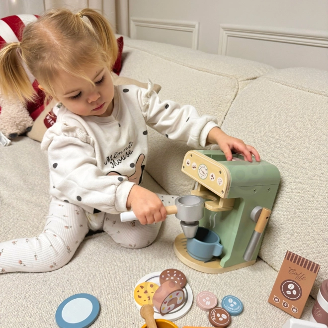 Woopie Green Houten Koffiehuis