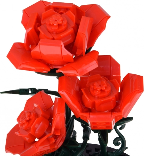 Gedetailleerde bloem met realistische vormen