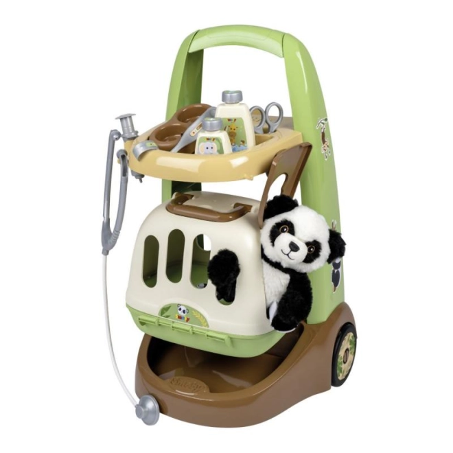 Mobiele dierenartswagen 2-in-1