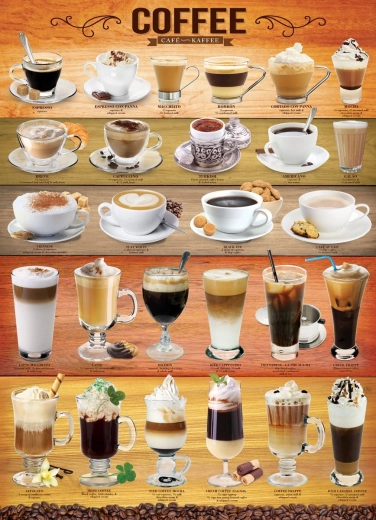 Puzzel Koffie 1000 stukjes