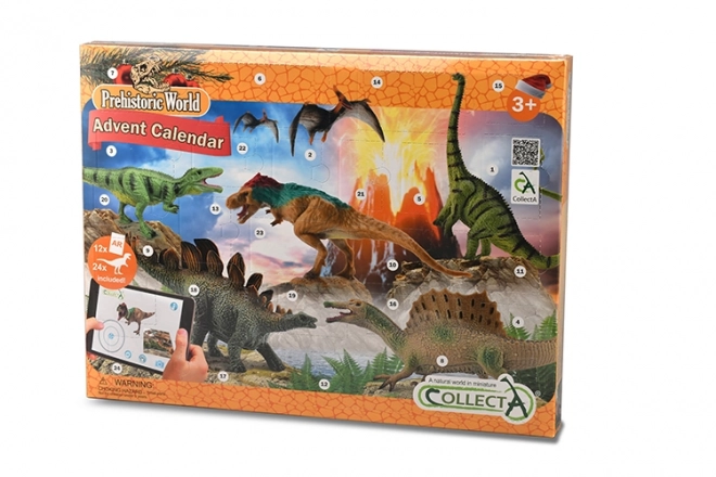Adventskalender met dinosaurussen