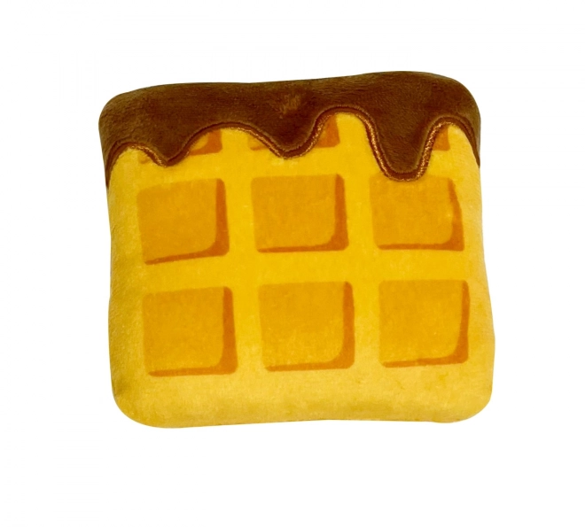 Magische kinder pluchen mand met gebak