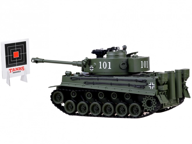 Grote Duitse Tiger 45cm op afstandsbediening RC0252ZI
