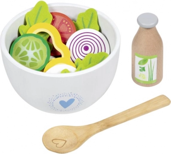 Goki houten set Vitabowl
