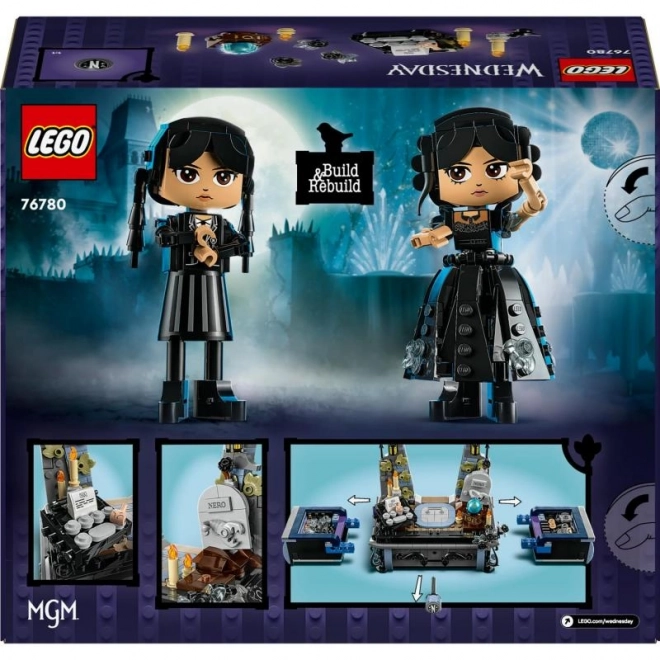 LEGO Wednesday Addams figuur