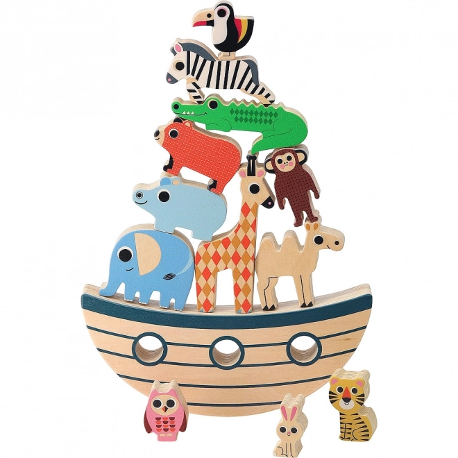 Vilac Balansspel Ark met Dieren