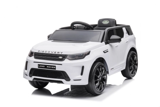 Elektrische auto Range Rover wit