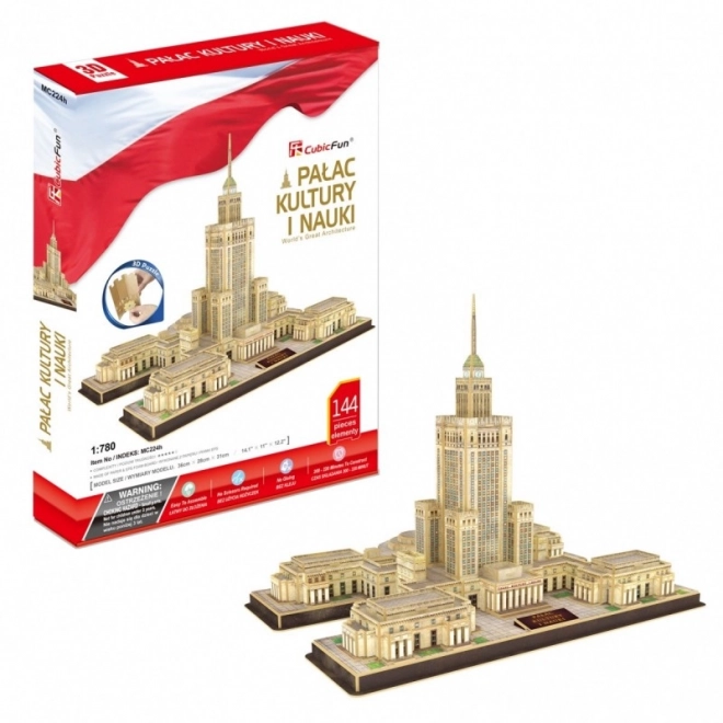 144 stukjes 3D-puzzel Paleis van Cultuur en Wetenschap