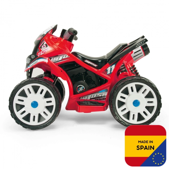 Kinder elektrische quad The Beast 12V rood