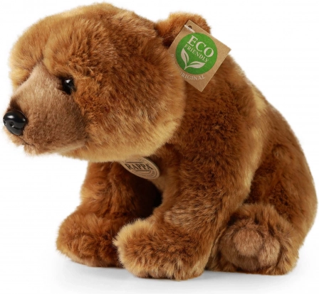 Rappa pluchen grizzlybeer 30 cm eco‑friendly