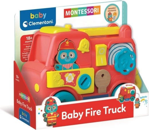 Edu bewaker Montessori van Baby Clementoni – interactieve Montessori-speelgoed voor de ontwikkeling van de fijne motoriek
