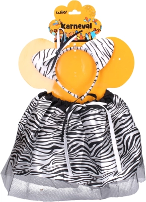 Carnavalskostuum zebra voor kinderen