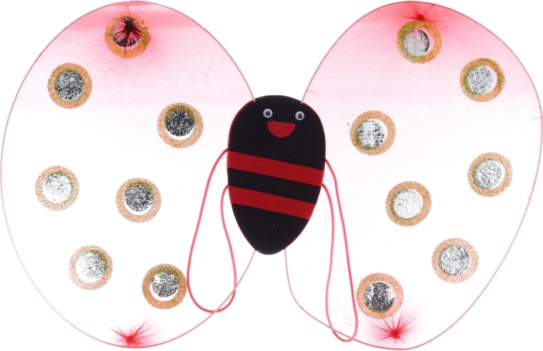 Glinsterende vleugels met comfortabele bandjes