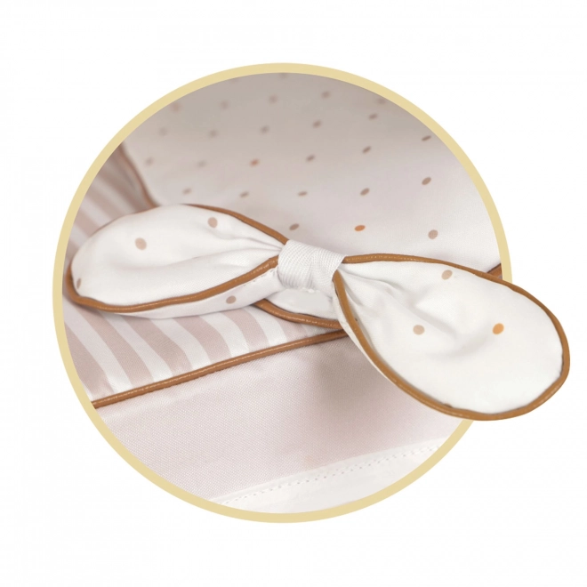 Opvouwbare poppenwagen met parasol en tas Verona 60 cm