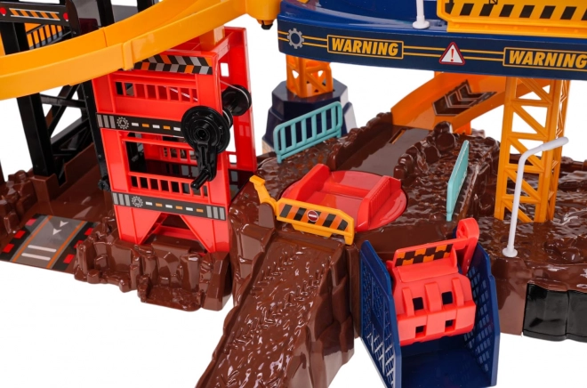 Interactieve garage met speelonderdelen en accessoires