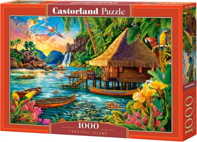 Puzzel 1000 stukjes Tropisch eiland