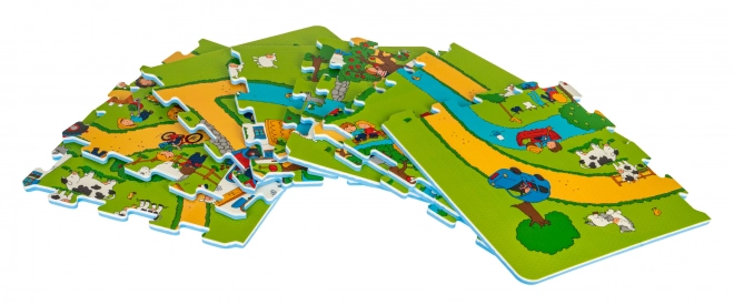 Puzzel Mat Landelijk Leven