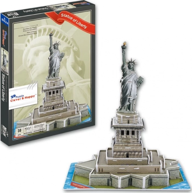 3D-puzzel Vrijheidsbeeld 38 stukjes