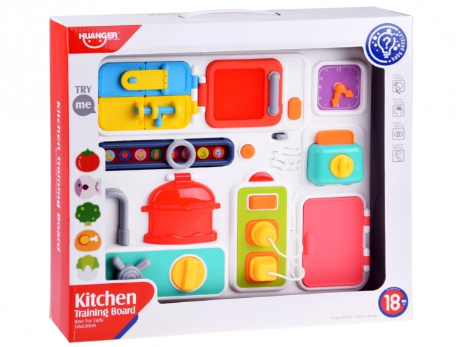 Interactief Montessori keukenspeelgoed