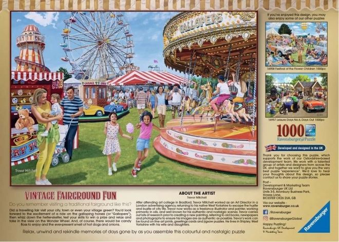 Puzzel 1000 stukjes Draaimolen