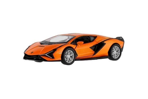 Auto Kinsmart Lamborghini Sián FKP 37 metaal/plastic 13cm mix kleuren
