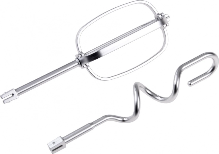 Twee verwisselbare opzetstukken en kom in de set