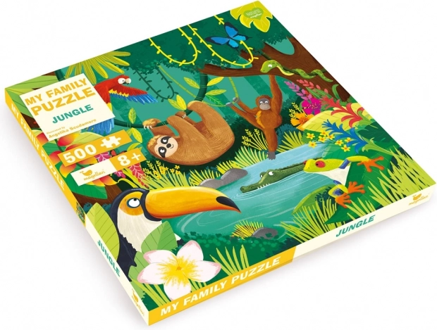 Magellan familiepuzzel jungle – 500 stukjes