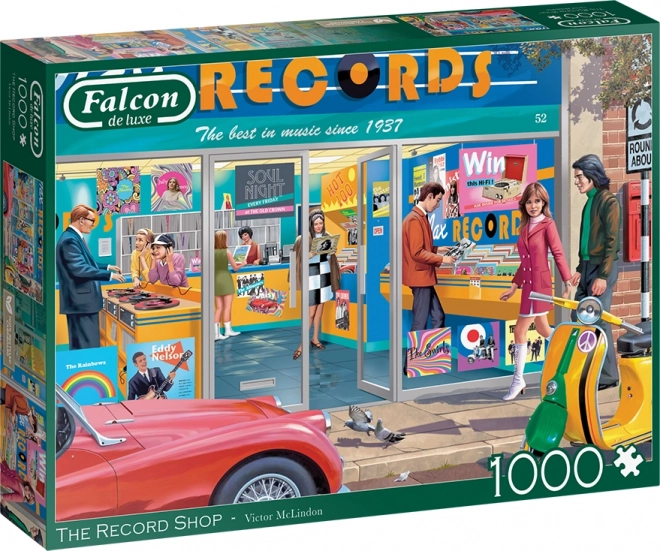 Puzzel Muziekwinkel 1000 stukjes
