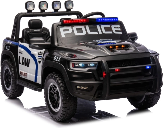 elektrische politieauto RAM voor kinderen