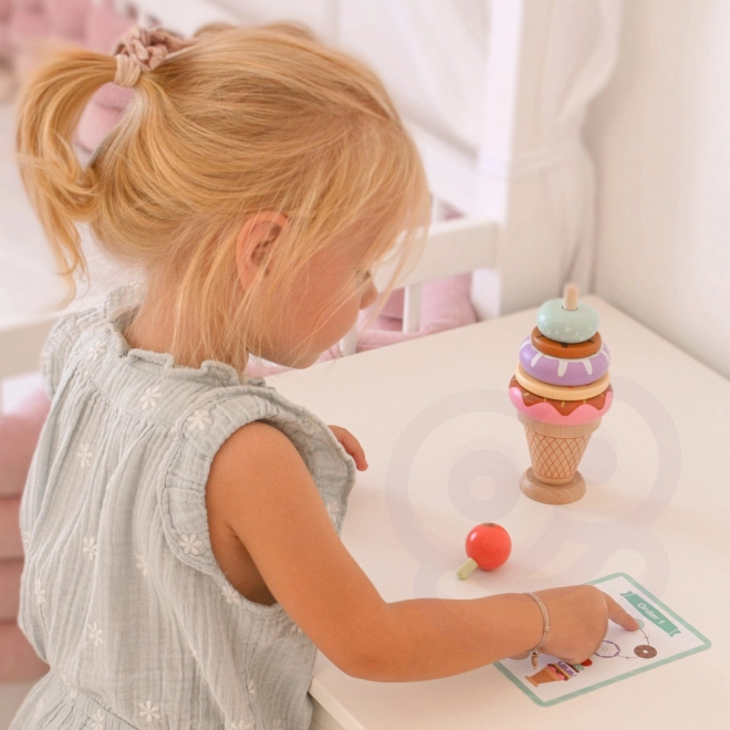 Woopie Green houten ijsjes montessori ijssalon