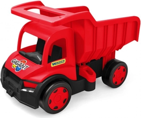 Gigant rode kiepwagen