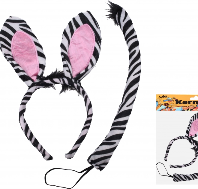 Carnavalsset Zebra