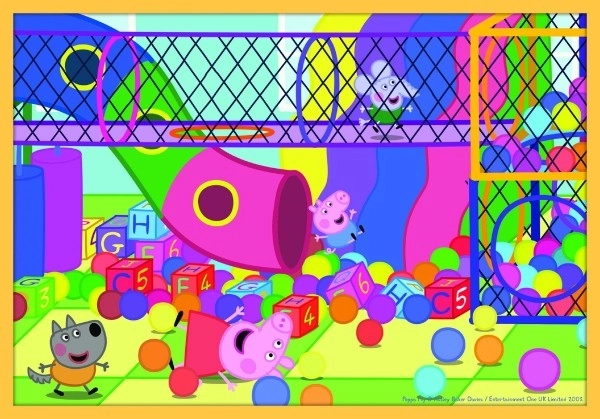 Puzzel 10v1 Peppa Pig