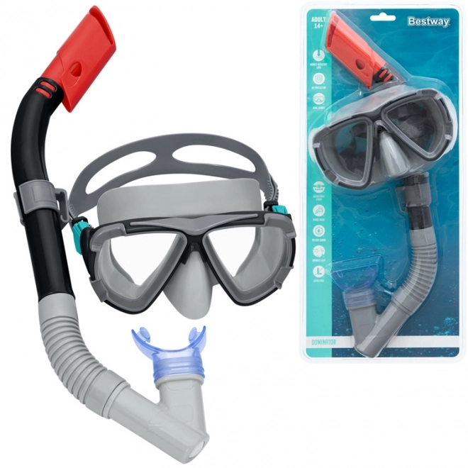 Bestway duikmasker en snorkel – Zwart