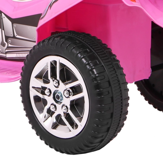 Trike BJX-088 elektrische motorfiets + geluiden + lichten – Roze