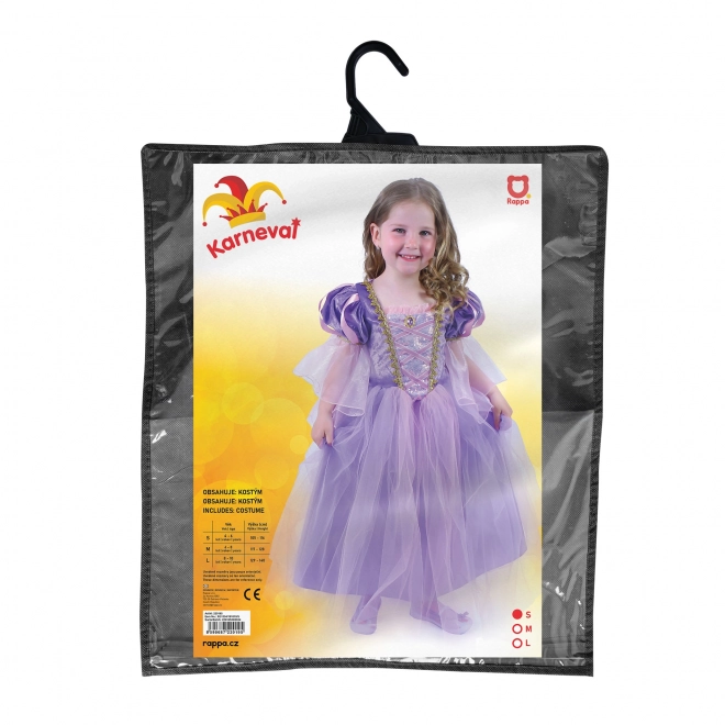 Meisjeskostuum prinses Viooltje (S)