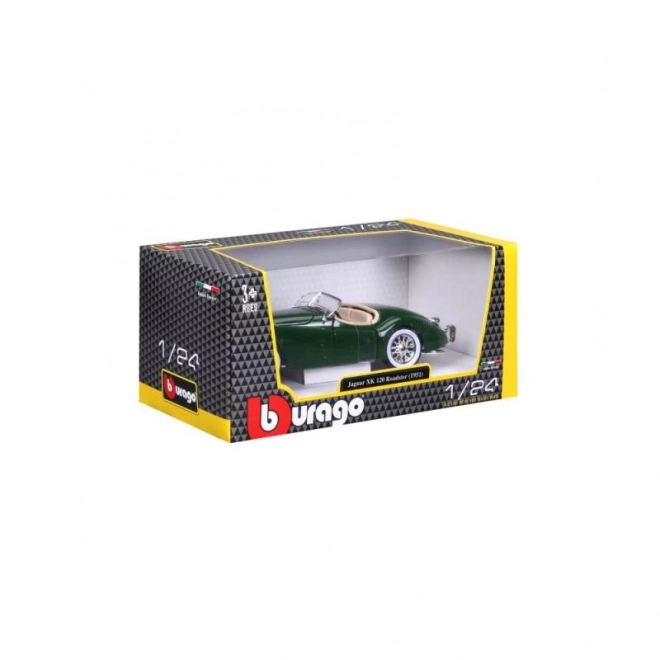 Bburago 1:24 Jaguar XK 120 Roadster (1951) groen 18-22018