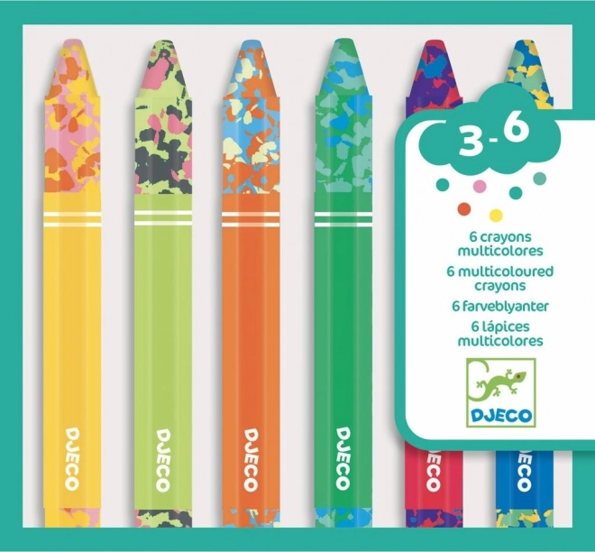 DJECO Regenboog waskrijtjes