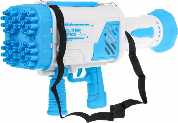 Bellenblazer voor kinderen 3+ met ventilator en navulling – Blauw
