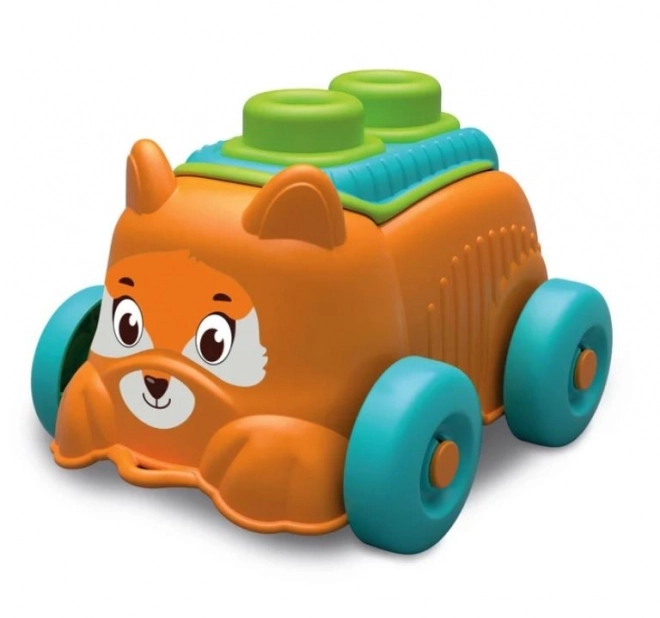 Zintuigelijke vriend puppy met Clemmy blokjes