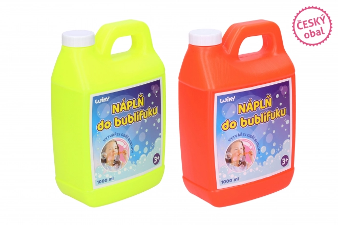 Navulling voor bellenblazer MAXI 1L - Tsjechische verpakking
