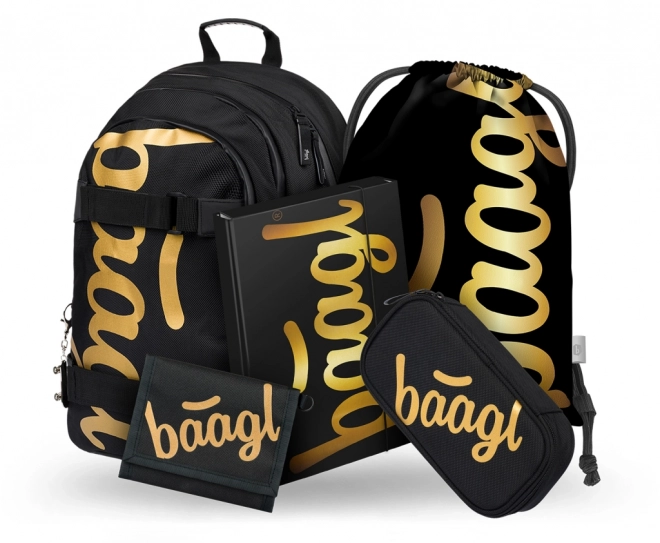 Škoolset Baagl Skate Gold