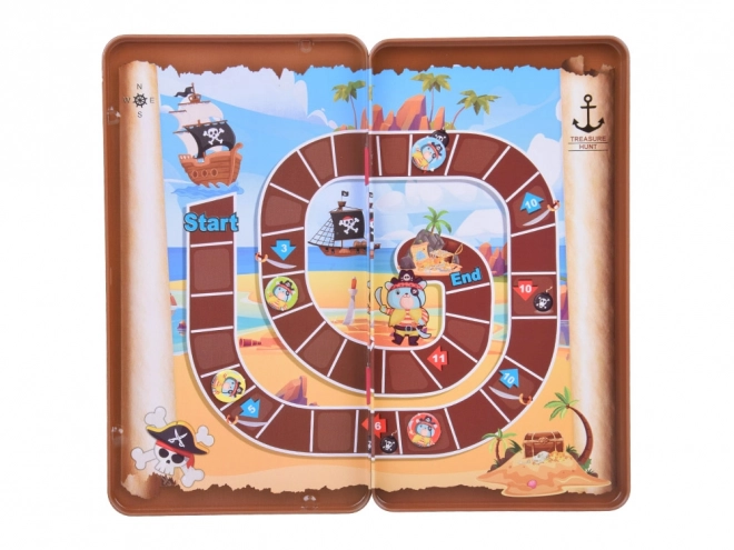 Magnetisch spel Schatzoeken Piraten