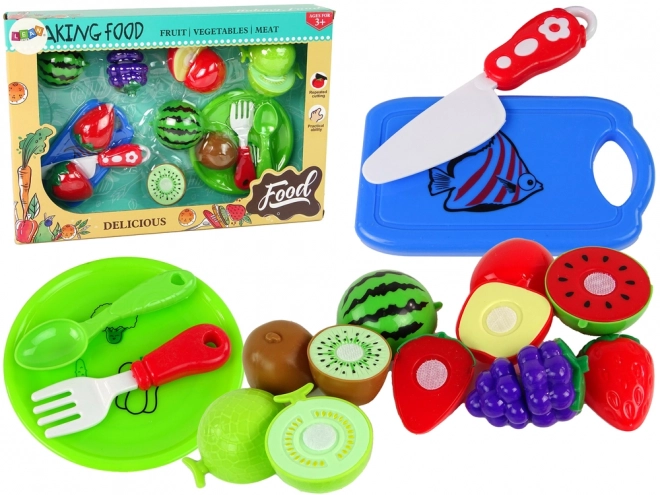 Kinderset fruit en keukengerei