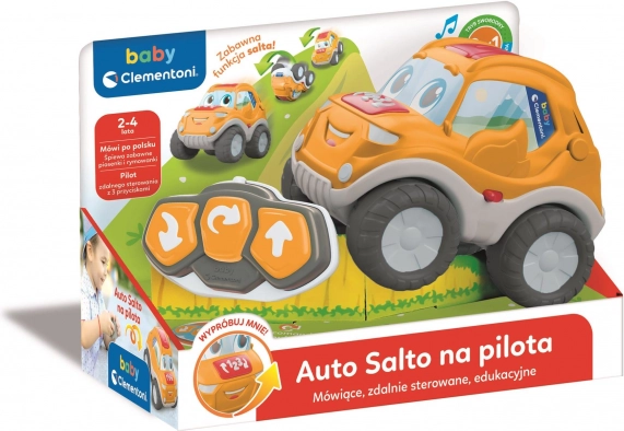 Interactieve terreinwagen op afstandsbediening met FLIP-functie BABY CLEMENTONI
